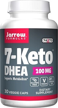 Фото Jarrow Formulas 7-Keto DHEA 100 мг 30 капсул