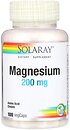 Фото Solaray Magnesium 200 мг 100 капсул