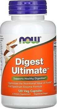 Фото Now Foods Digest Ultimate 120 капсул
