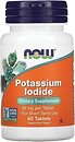 Фото Now Foods Potassium Iodide 30 мг 60 пігулок