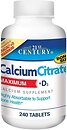 Фото 21st Century Calcium Citrate Maximum + D3 240 таблеток