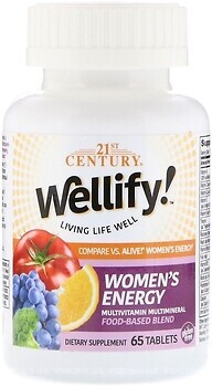 Фото 21st Century Wellify Women's Energy 65 таблеток