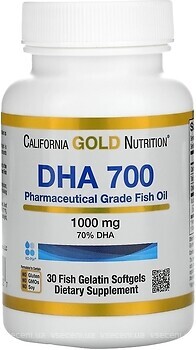Фото California Gold Nutrition DHA 700 30 капсул
