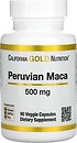 Фото California Gold Nutrition Peruvian Maca 500 мг 90 капсул