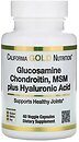 Фото California Gold Nutrition Glucosamine Chondroitin MSM Plus Hyaluronic Acid 60 капсул