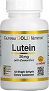 Фото California Gold Nutrition Lutein 20 мг 120 капсул