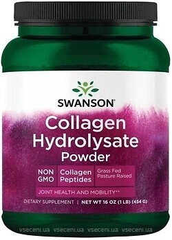 Фото Swanson Collagen Hydrolysate Powder 454 г