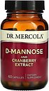 Фото Dr. Mercola D-Mannose and Cranberry Extract 60 капсул