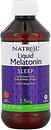 Фото Natrol Liquid Melatonin 2.5 мг зі смаком лісовий ягоди 237 мл