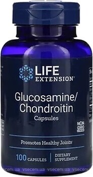 Фото Life Extension Glucosamine Chondroitin 100 капсул