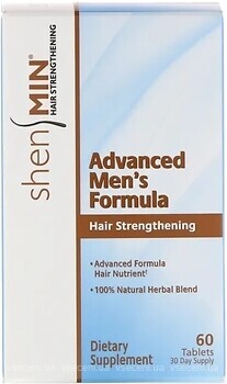 Фото Natrol Advanced Men's Hair Strengthening Formula 60 таблеток