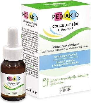 Фото Pediakid Colicillus Bebe + L.Reuteri 8 мл