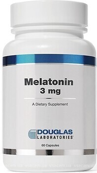 Фото Douglas Laboratories Melatonin 3 мг 60 пігулок