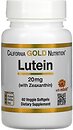 Фото California Gold Nutrition Lutein 20 мг 60 капсул