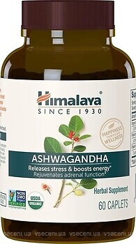 Фото Himalaya Herbals Ashwagandha 670 мг 60 пігулок