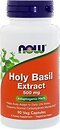 Фото Now Foods Holy Basil Extract 500 мг 90 капсул