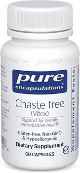 Фото Pure Encapsulations Chaste Tree (Vitex) 225 мг 60 капсул