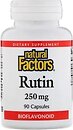 Фото Natural Factors Rutin 250 мг 90 капсул