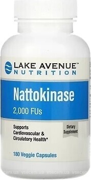 Фото Lake Avenue Nutrition Nattokinase 180 капсул