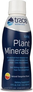 Фото Trace Minerals Ionic Plant Minerals зі смаком мандарина 503 мл