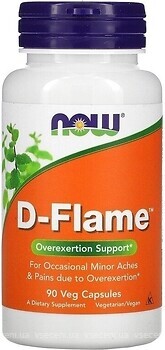 Фото Now Foods D-Flame 90 капсул