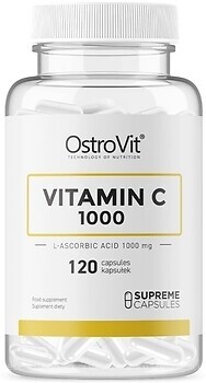 Фото OstroVit Vitamin C 1000 мг 120 капсул