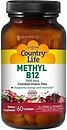 Фото Country Life Methyl B12 1000 мкг со вкусом вишни 60 леденцов