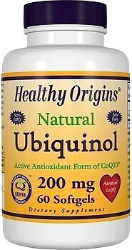 Фото Healthy Origins Ubiquinol 200 мг 60 капсул