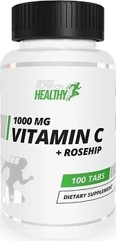 Фото MST Nutrition Vitamin C 1000 + Rosehip 100 таблеток