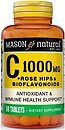 Фото Mason Natural Vitamin C 1000 with Rose Hips and Bioflavonoids 60 таблеток