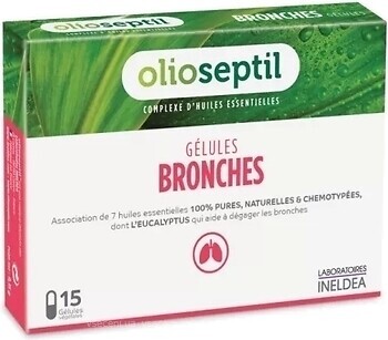 Фото Olioseptil Bronches 15 капсул