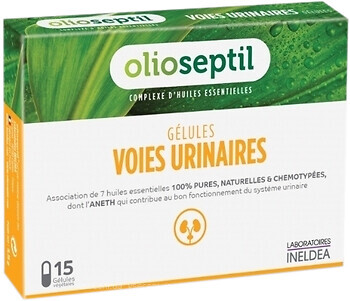 Фото Olioseptil Voies Urinaires 15 капсул