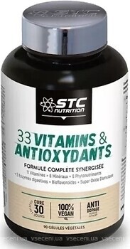 Фото STC Nutrition 33 Vitamins & Antioxydants 90 капсул