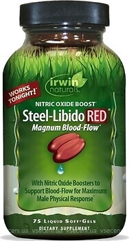 Фото Irwin Naturals Steel-Libido Red 75 капсул