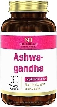 Фото Noble Health Ashwagandha 60 капсул
