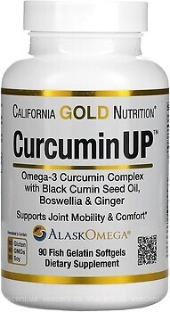 Фото California Gold Nutrition CurcuminUP 90 капсул