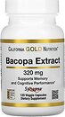 Фото California Gold Nutrition Bacopa Extract 320 мг 120 капсул