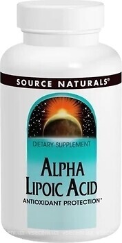Фото Source Naturals Alpha Lipoic Acid 300 мг 60 капсул
