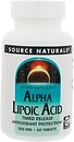 Фото Source Naturals Alpha Lipoic Acid 300 мг 60 таблеток