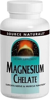 Фото Source Naturals Magnesium Chelate 100 мг 250 таблеток