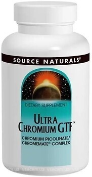 Фото Source Naturals Ultra Chromium GTF 200 мкг 120 таблеток