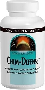 Фото Source Naturals Chem-Defense зі смаком апельсина 90 таблеток