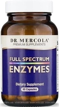 Фото Dr. Mercola Full Spectrum Enzymes 90 капсул