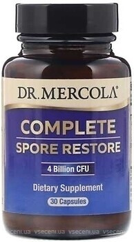 Фото Dr. Mercola Complete Spore Restore 30 капсул