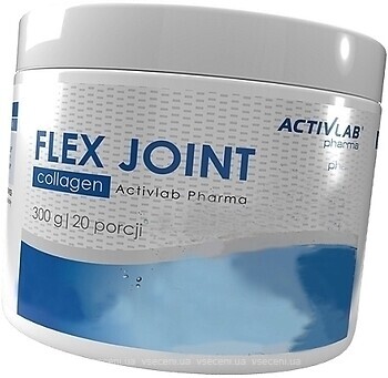 Фото Activlab Flex Joint Collagen зі смаком полуниці і малини 300 г