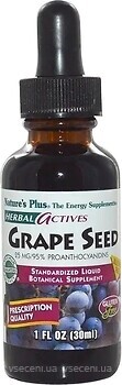 Фото Nature's Plus Grape Seed 25 мг 30 мл