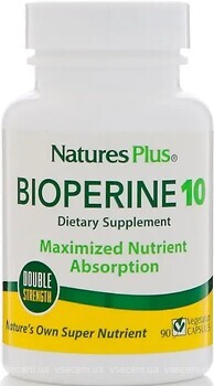 Фото Nature's Plus Bioperine 10 мг 90 капсул