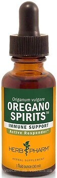 Фото Herb Pharm Oregano Spirits 30 мл