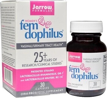 Фото Jarrow Formulas Women's Fem Dophilus 30 капсул