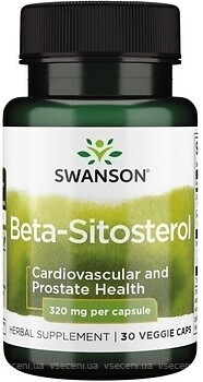 Фото Swanson Beta-Sitosterol 320 мг 30 капсул